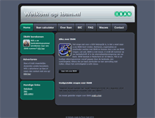 Tablet Screenshot of iban.nl